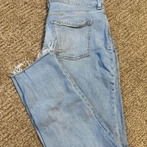Old Navy Light Blue Ankle Jeans